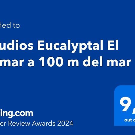 Estudios Eucalyptal El Palmar A 100 M Del Mar Bagian luar foto